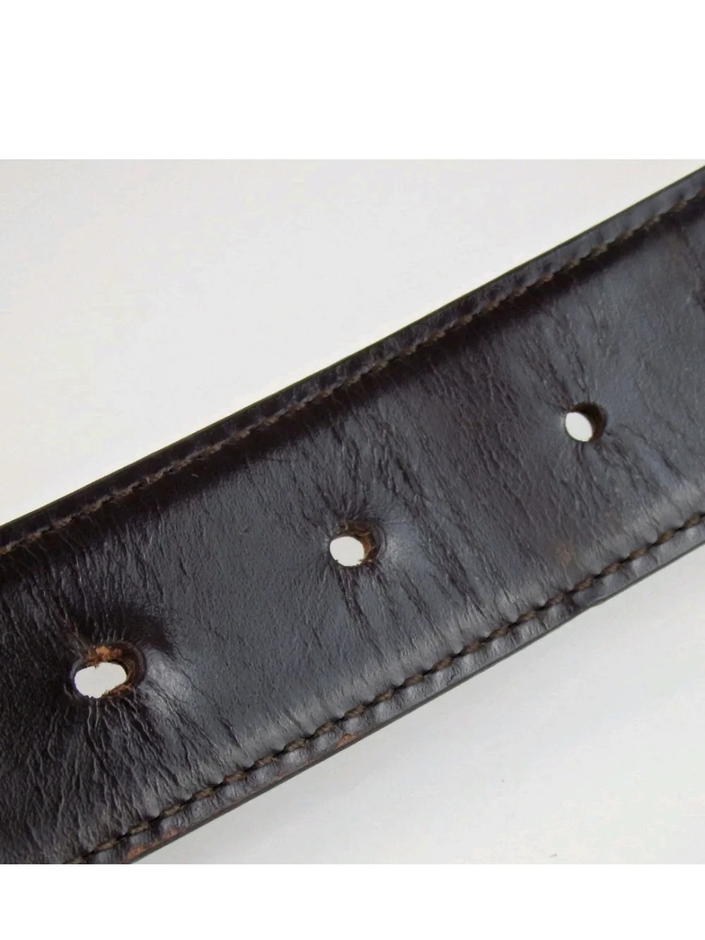 Gucci Black Leather Belt with Gold G Buckle